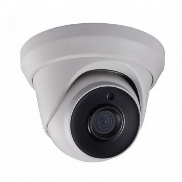 HD-TVI Dome: 5.0MP(4-in1) TVI Camera 2.8mm Fixed Lens EXIR LED's IP66 Weatherproof - White