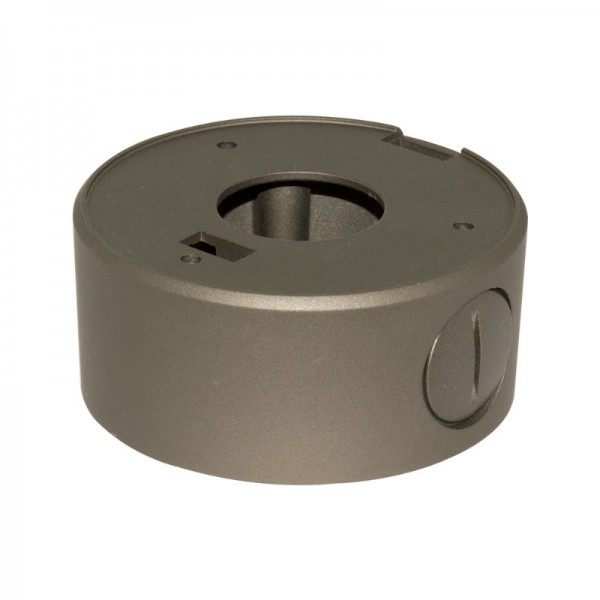 BVCD-B2G Junction Box for Turret Domes 3.75" - Metallic Grey