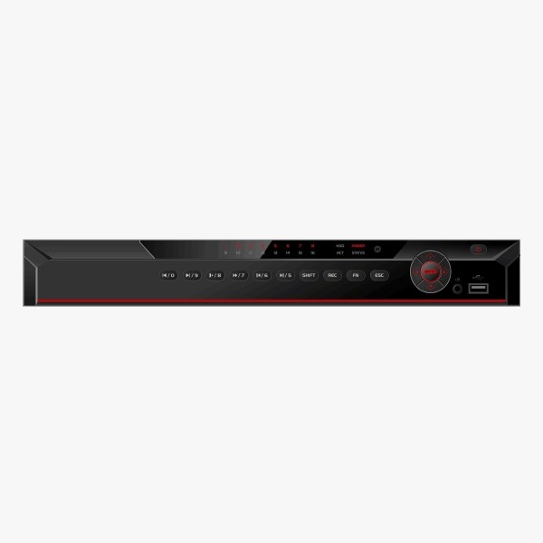 DVR XVR: 16 Channel Penta-brid 4K 1U Digital Video Recorder