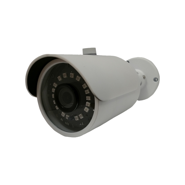 HD-TVI Bullet: SONY Cameras w/HD-Lens(6.0MP Fixed Lens / 5.0MP), 18pcs. Microcrystalline IR, BLC, DWDR, OSD(CoC), Adjustable To 4MP - White