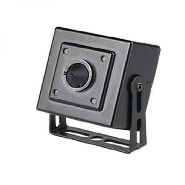 HD-TVI Specicalty: 4-in-1(CVI, TVI, AHD, Analog) 1080p Pin Hole Camera, 3.7mm Fixed Lens - Black