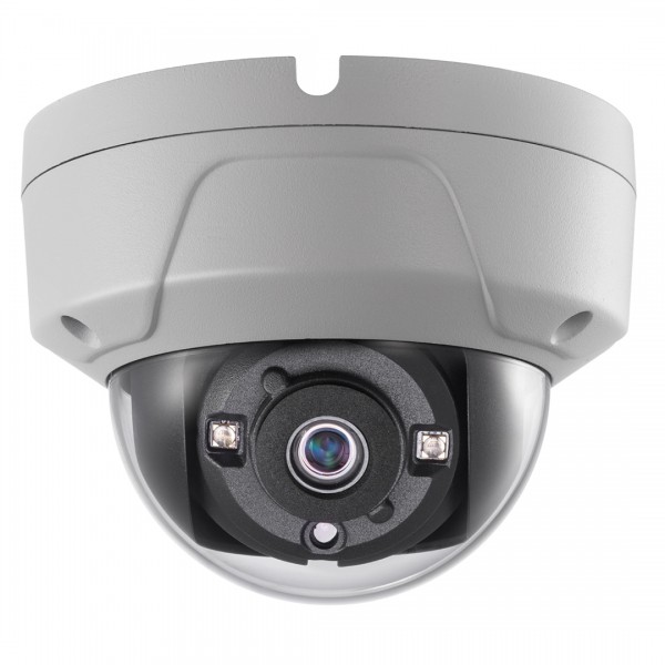 HD-TVI Dome: 3MP CMOS(2052x1536) Camera w/2.8MP Fixed Lens, 1080p TVI, 2pcs. Smart IR LED's, BLC, OSD (CoC) - White