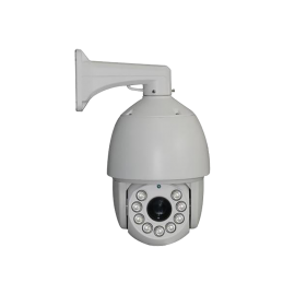 HD-TVI PTZ: 5MP CMOS(4-in-1) 18x Optical Zoom Super-Power Array IR Up To 400ft. - White