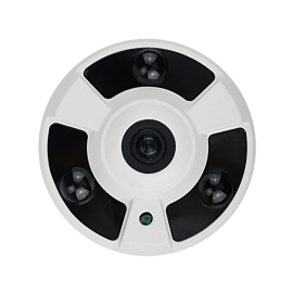HD-TVI Dome: SONY 5.0MP Cameras w/5.0MP HD-Lens, 3pcs. Large IR LED's, BLC, DWDR, OSD (CoC) - White