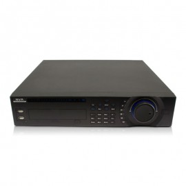 NVR: 24Channel 1.5U 24PoE 4K & H.265 Pro Network Video Recorder 
