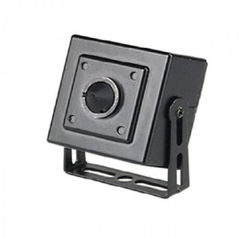HD-TVI Specicalty: 4-in-1(CVI, TVI, AHD, Analog) 1080p Pin Hole Camera, 3.7mm Fixed Lens - Black