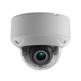 HD-TVI Dome 4K: 4-in-1(CVI/TVI(8MP), AHD(5MP), Analog) Dome 4K 2.7-13.5mm Motorized Lens IR LED's Weatherproof - White