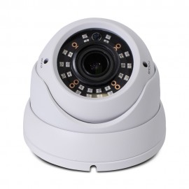 HD 4-in-1(CVI, TVI, AHD, Analog) Turret Dome 4MP 2.8-12mm Vari-focal Lens 24 New IR LEDs Weatherproof