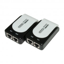 Extender: HDMI 130Ft (40m) Extender via Ethernet (Cat.5E/6 x 2) 1080p