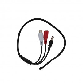 Microphone: Mic. with Audio & Power Output