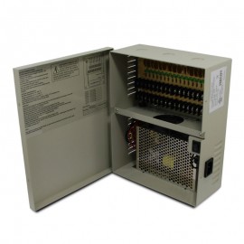 18 CH 20Amp DC12V Power Supply Box. PTC UL Listed