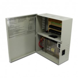 9 CH 13Amp DC12V Power Supply Box. PTC UL Listed 